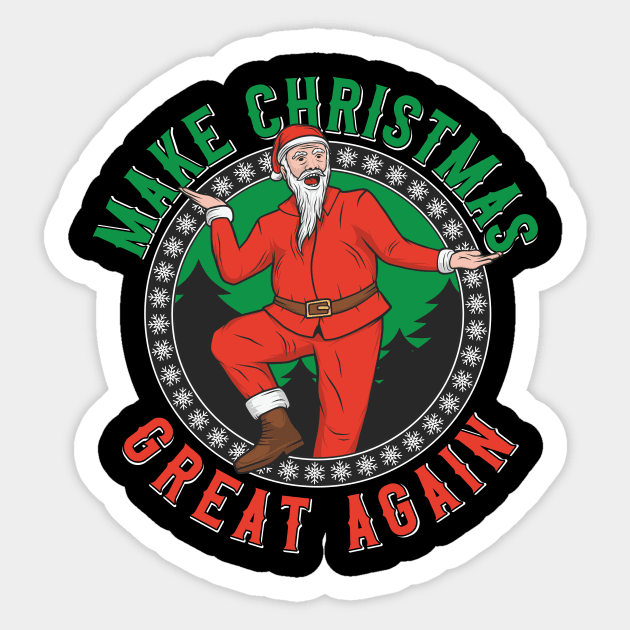 Make Christmas Great Again Sticker by animericans